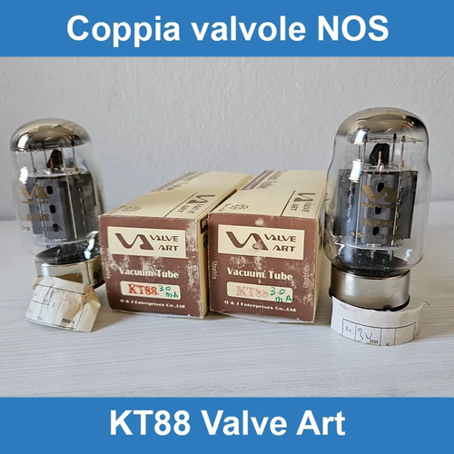 Coppia valvole kt88 valve art - kt88,